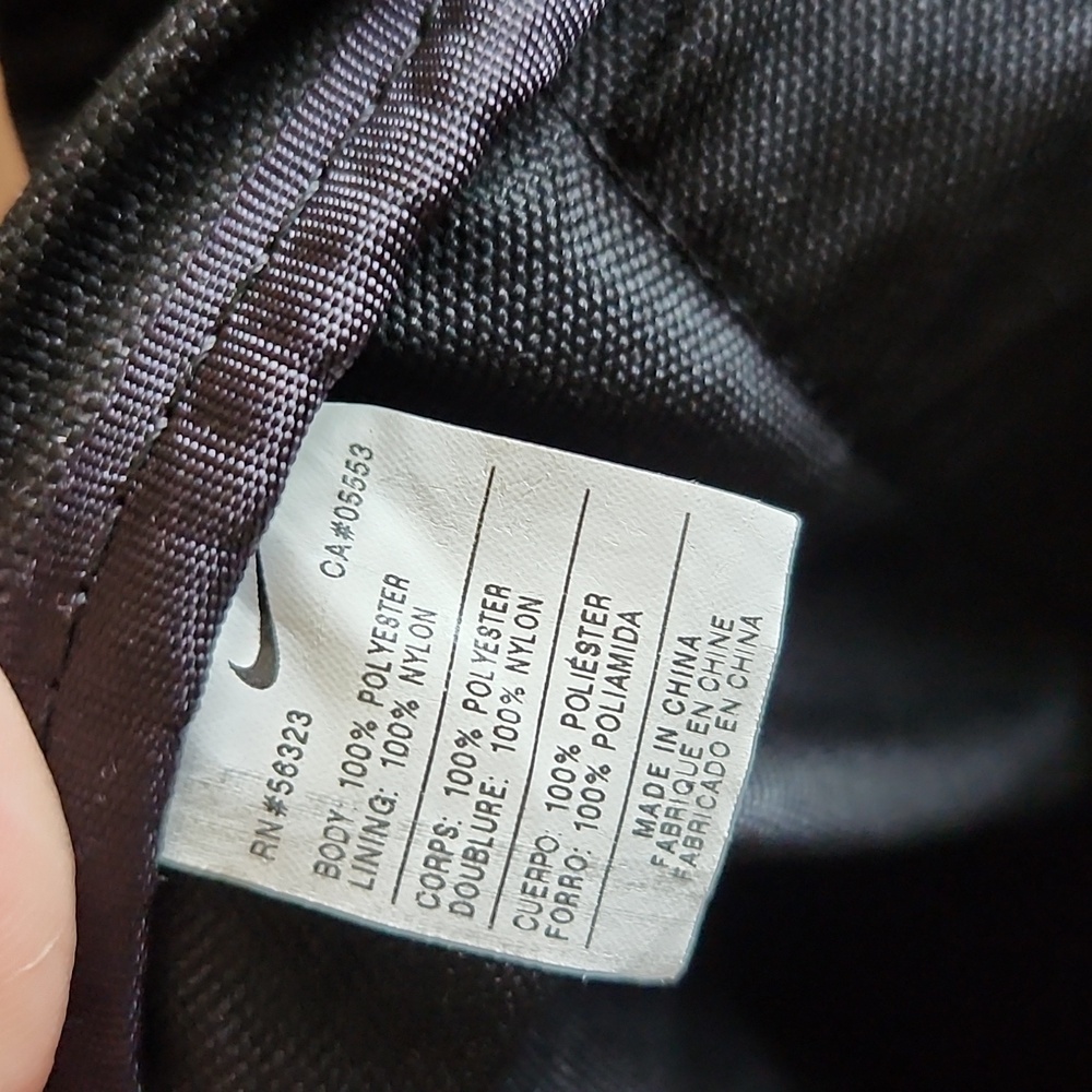 Nike Black Men's Large Basketball Sports Bag - Picture 7 of 11